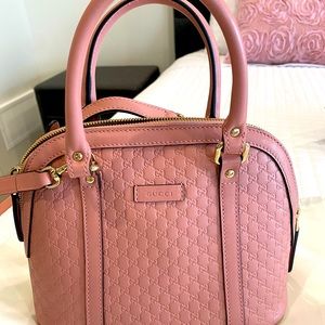 Microguccisima dome purse